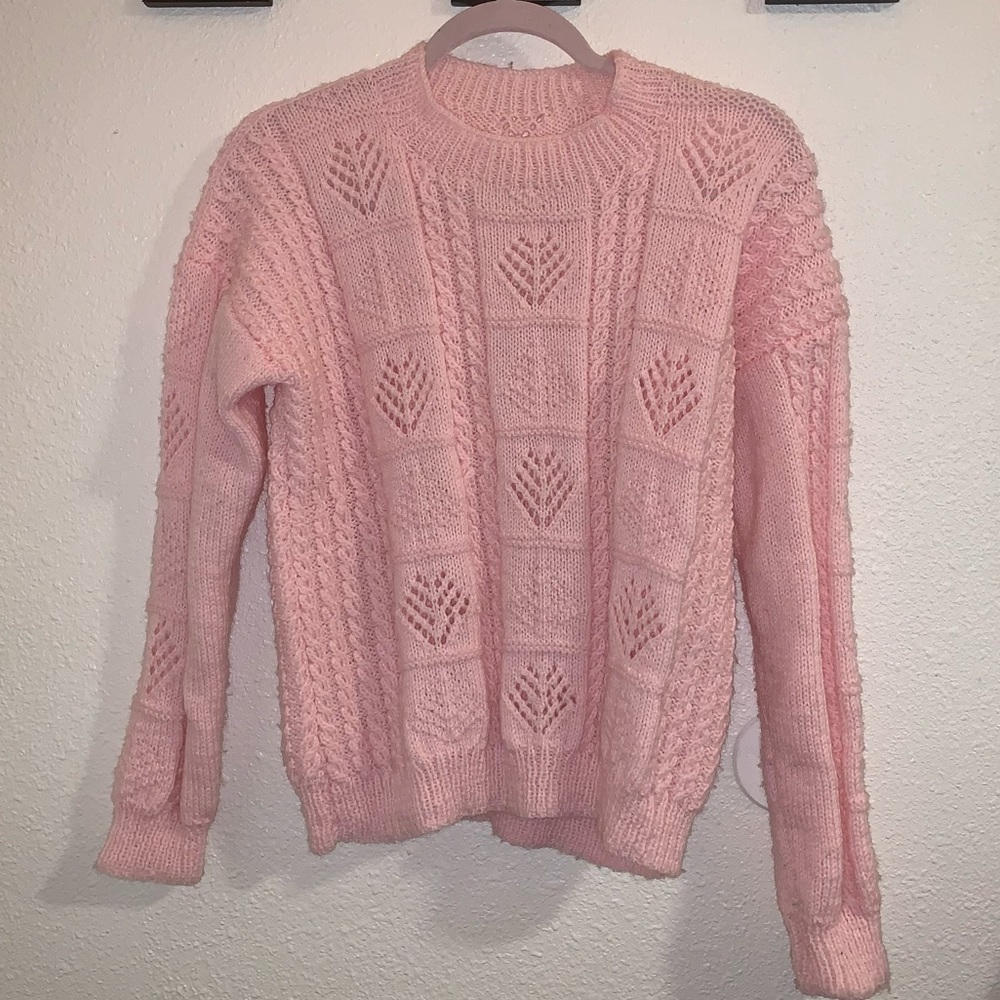 hand knit sweater